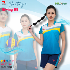Áo Bóng Chuyền Nữ Hiwing H9 Màu Đỏ