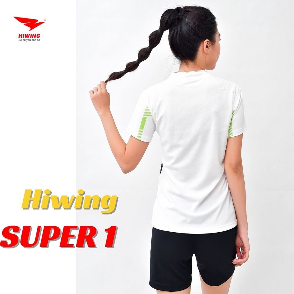 Áo bóng chuyền Hiwing Super 1 Màu Trắng