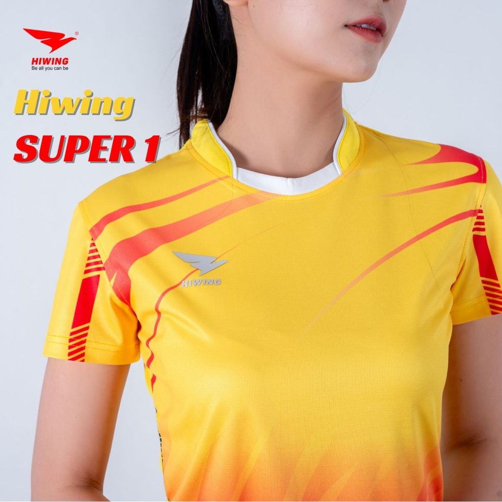 Áo bóng chuyền Hiwing Super 1 Màu Vàng