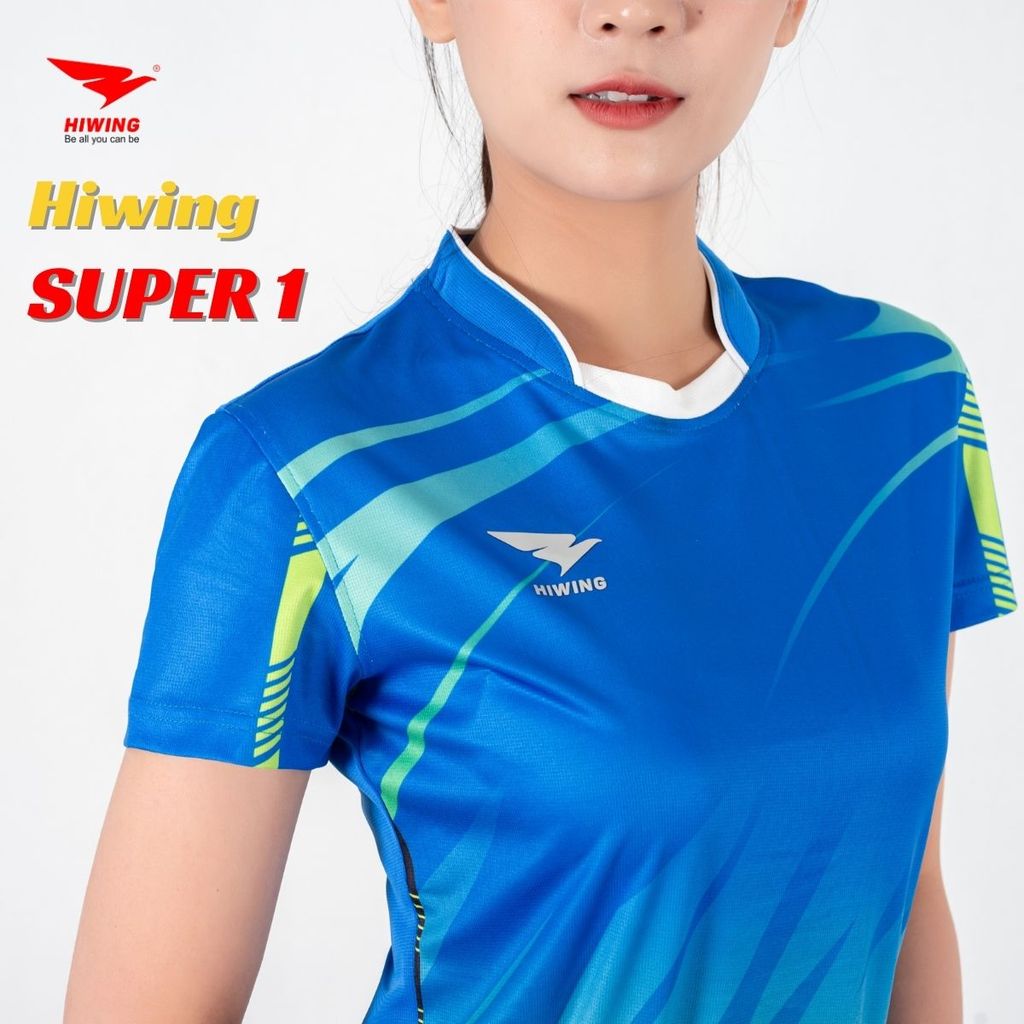 Áo bóng chuyền Hiwing Super 1 Màu Xanh