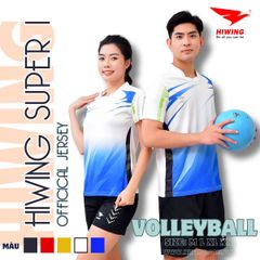 Áo bóng chuyền Hiwing Super 1 Màu Vàng