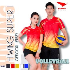 Áo bóng chuyền Hiwing Super 1 Màu Đỏ