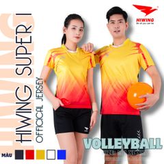 Áo bóng chuyền Hiwing Super 1 Màu Vàng