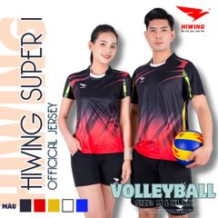 Áo bóng chuyền Hiwing Super 1 Màu Vàng
