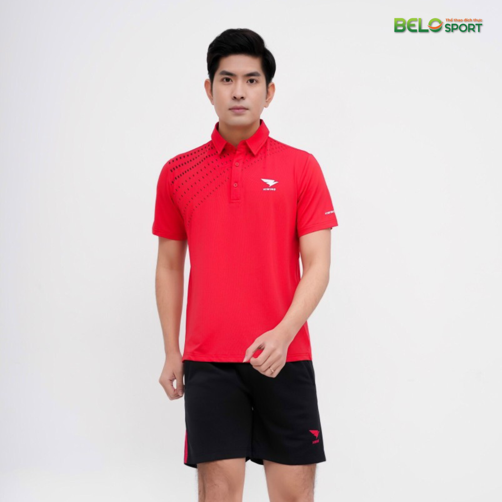 Áo Cầu Lông Hiwing Lux 3 Màu Đỏ