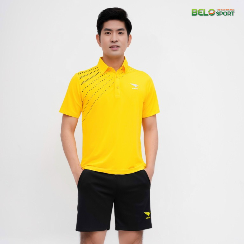 Áo Cầu Lông Hiwing Lux 3 Màu Vàng