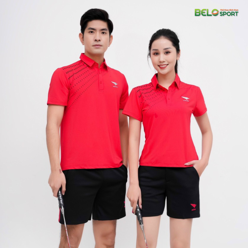 Áo Cầu Lông Hiwing Lux 3 Màu Đỏ