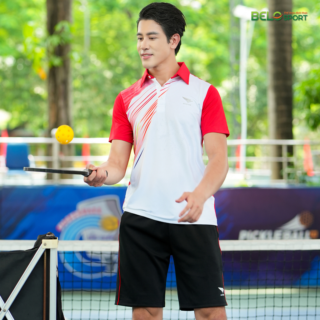 Áo Pickleball Hiwing Lux 4 Màu Đỏ