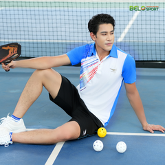 Áo Pickleball Hiwing Lux 4 Màu Xanh