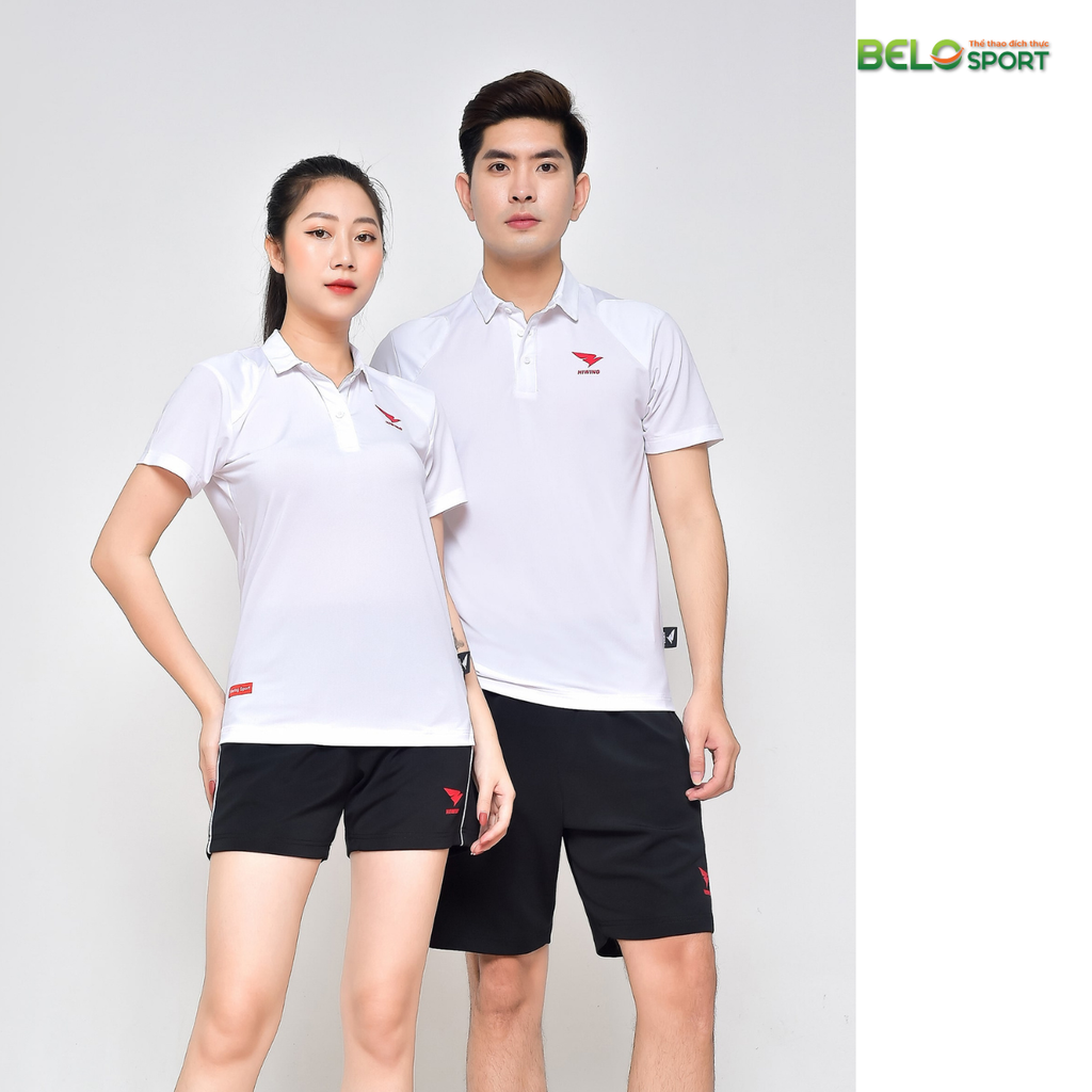 Áo Cầu Lông Hiwing Lux1 Màu Trắng