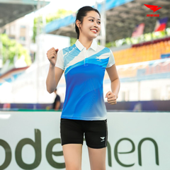 Áo Cầu Lông Hiwing P1 màu Trắng