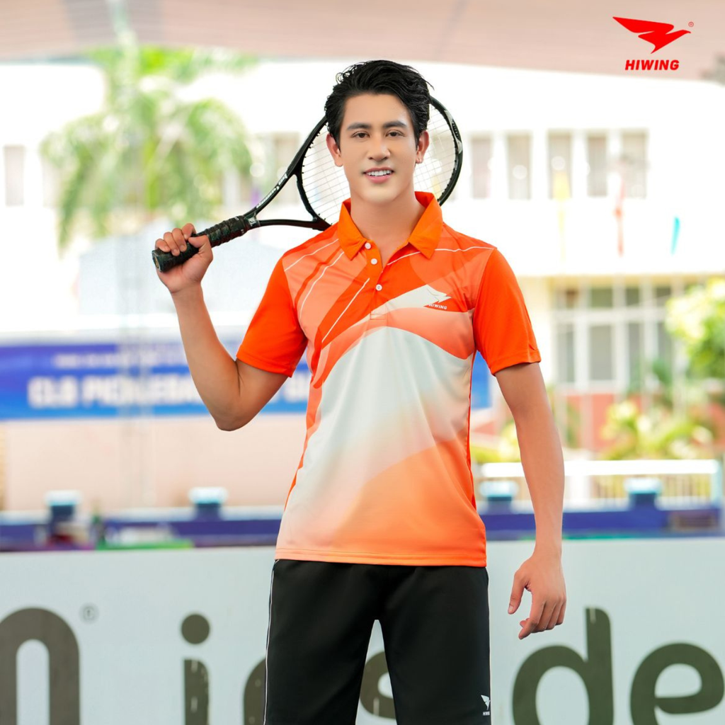 Áo Cầu Lông Hiwing P1 Màu Xanh