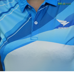 Áo Cầu Lông Hiwing P1 Màu Xanh