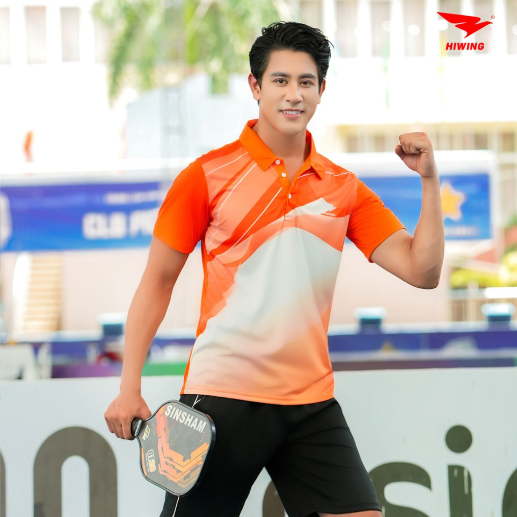 Áo Pickleball Hiwing P1 Màu Cam