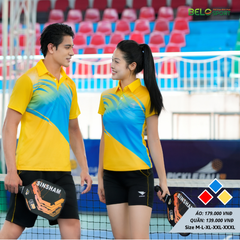 Áo Pickleball Hiwing P2 Màu Vàng