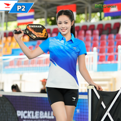 Áo Pickleball Hiwing P2 Màu Xanh