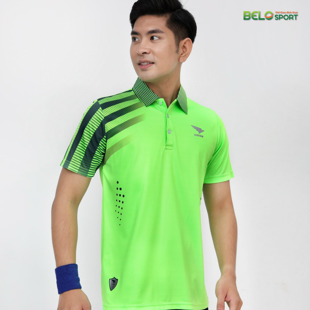 Áo Pickleball Hiwing W3 Màu Xanh Lá