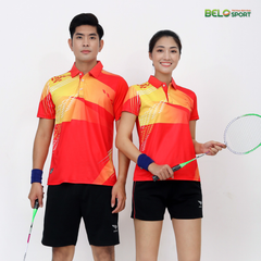 Áo Cầu Lông Hiwing W4 Màu Đỏ