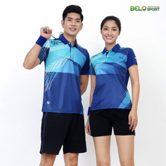 Áo Cầu Lông Hiwing W4 Màu Xanh
