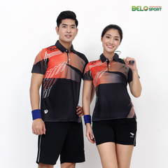 Áo Cầu Lông Hiwing W4 Màu Đen