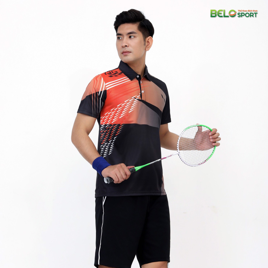 Áo Cầu Lông Hiwing W4 Màu Đen