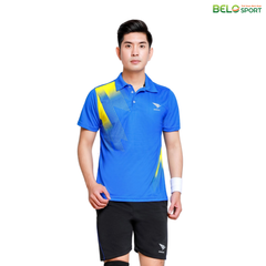 Áo cầu lông Nam Hiwing W1 Màu Xanh