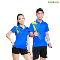 Áo cầu lông Nam Hiwing W1 Màu Xanh