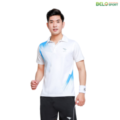 Áo cầu lông Nam Hiwing W1 Màu Xanh