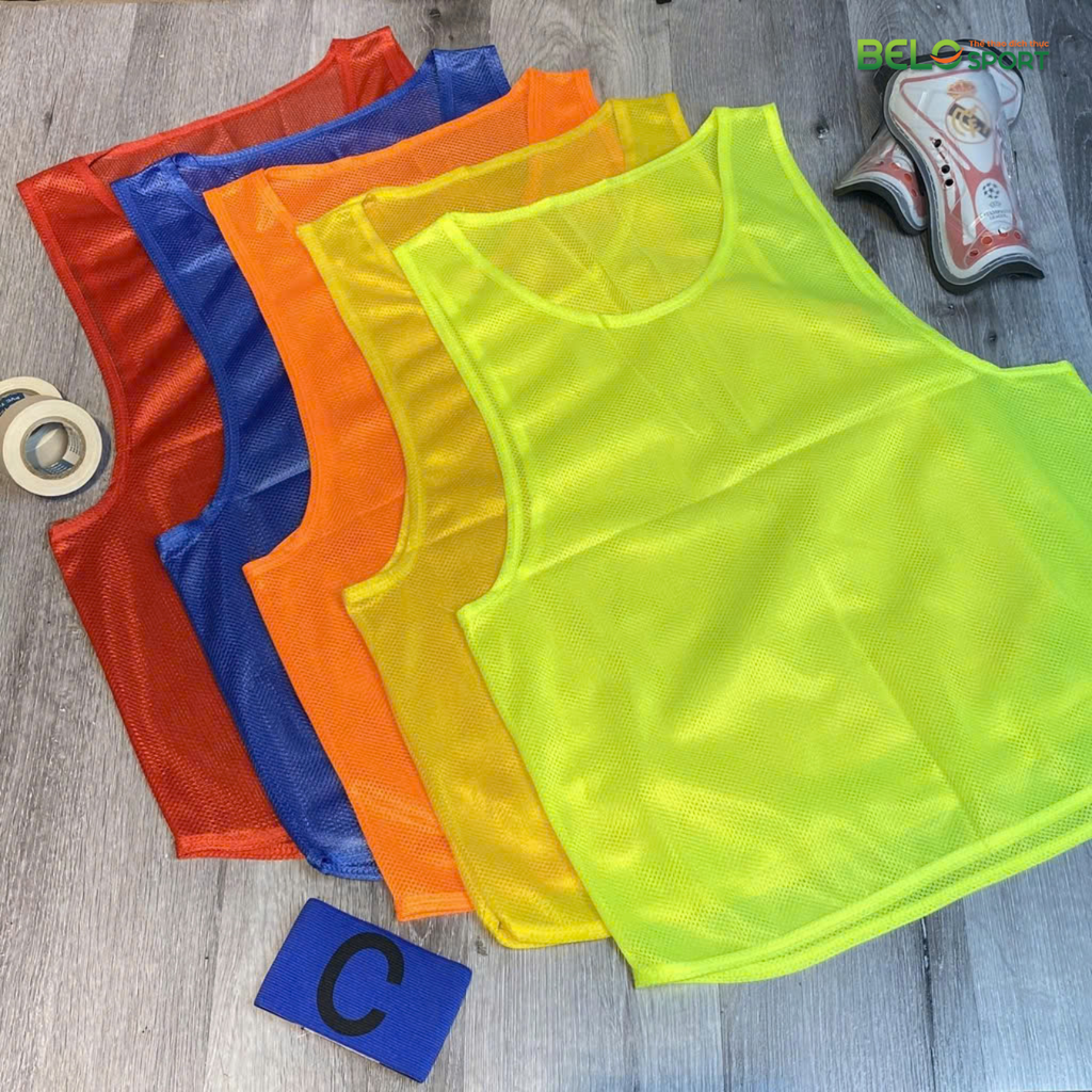 Áo Lưới Tập  Dùng Trong Bóng Đá Màu Xanh