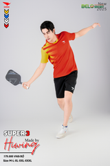 Áo Pickleball Hiwing Super 3 New 2025 Màu Đỏ