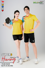 Áo Pickleball Hiwing Super 3 New 2025 Màu Vàng