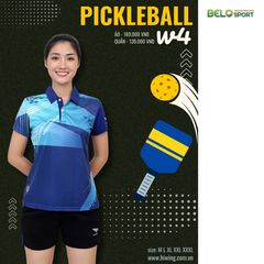 Áo Pickleball Hiwing W4 Màu Xanh
