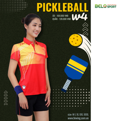 Áo Pickleball Hiwing W4 Màu Đen