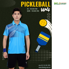 Áo Pickleball Hiwing W4 Màu Đen