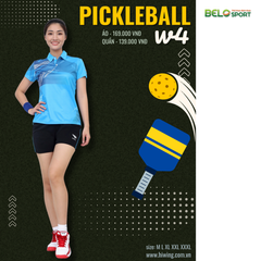 Áo Pickleball Hiwing W4 Màu Xanh Ngọc