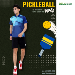 Áo Pickleball Hiwing W4 Màu Xanh