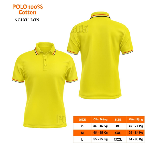 Áo Polo Thời Trang Thể Thao Cổ Bẻ Cotton 100
