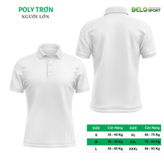 Áo Polo Thời Trang Thể Thao Cổ Bẻ PoLy Trơn
