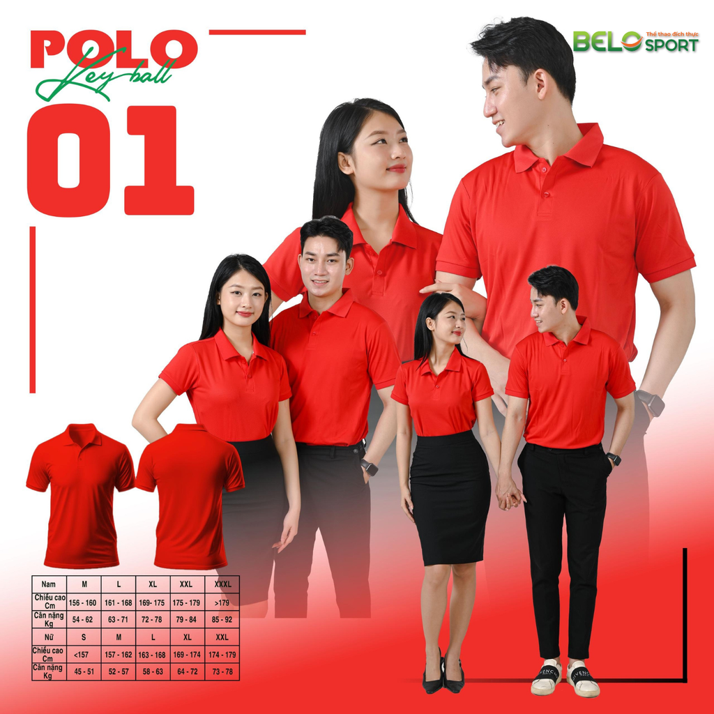 Áo Polo Thời Trang Keyball K1 Màu Đen