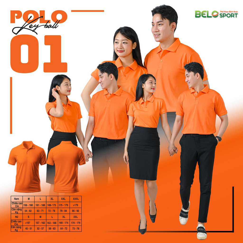 Áo Polo Thời Trang Keyball K1 Màu Đen