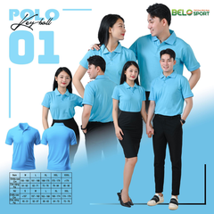 Áo Polo Thời Trang Keyball K1 Màu Xanh Bích