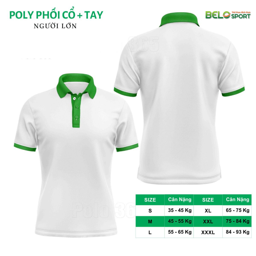 Áo Polo Thời Trang Phối Cổ Và Tay