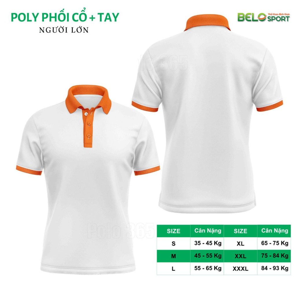 Áo Polo Thời Trang Phối Cổ Và Tay