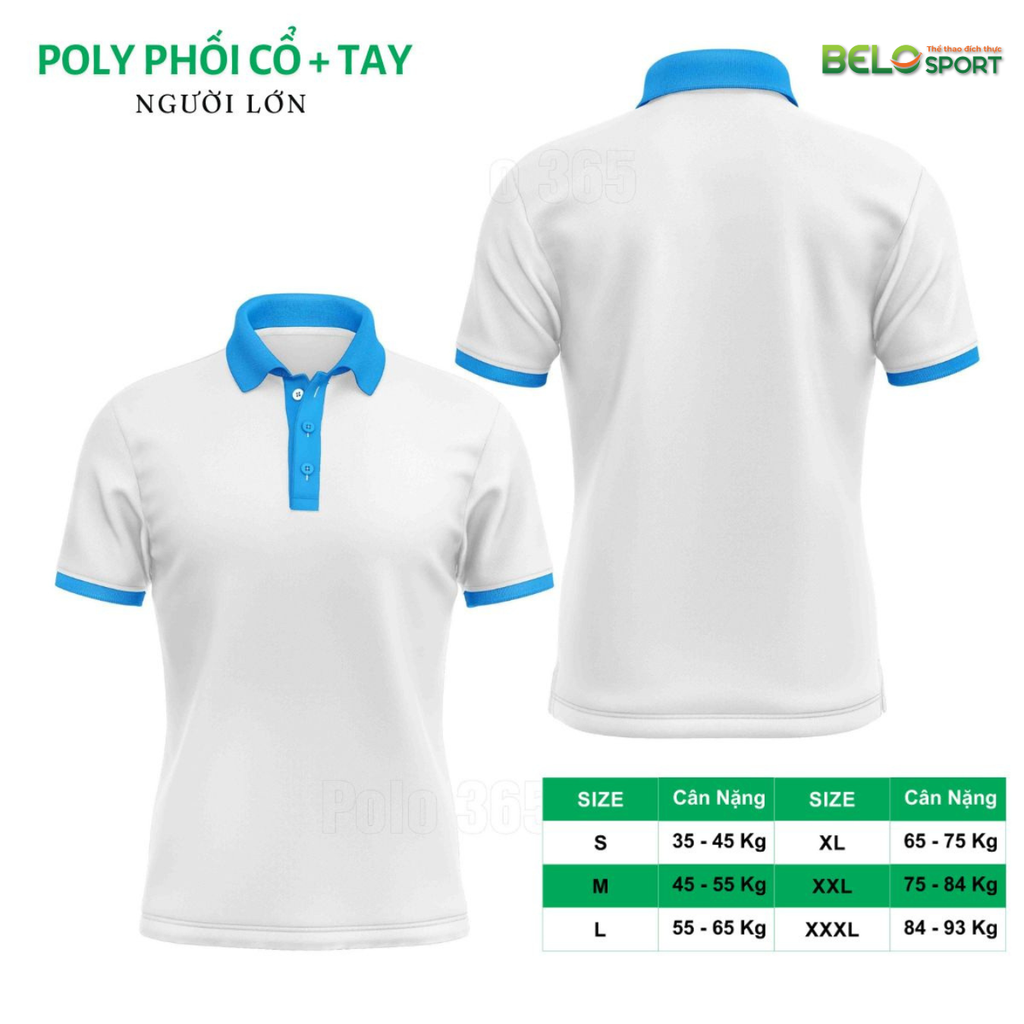 Áo Polo Thời Trang Phối Cổ Và Tay