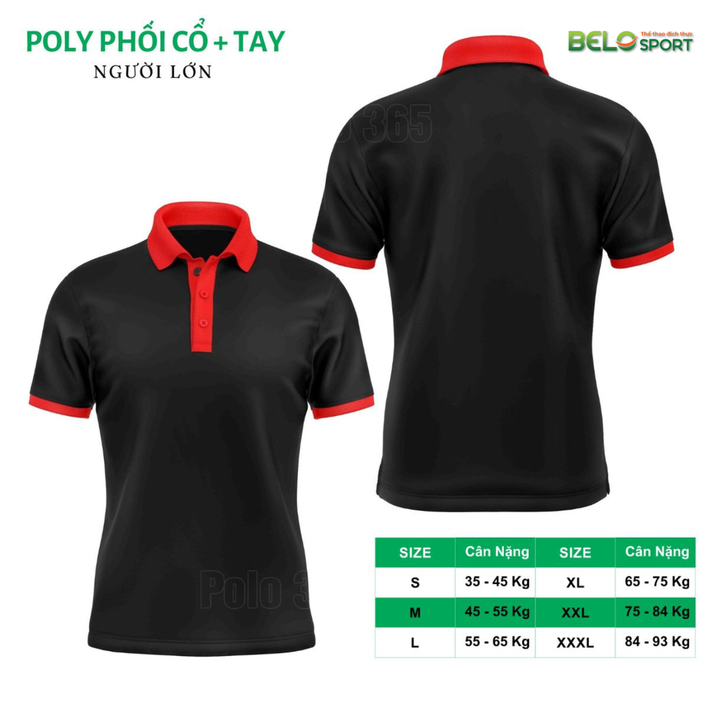 Áo Polo Thời Trang Phối Cổ Và Tay
