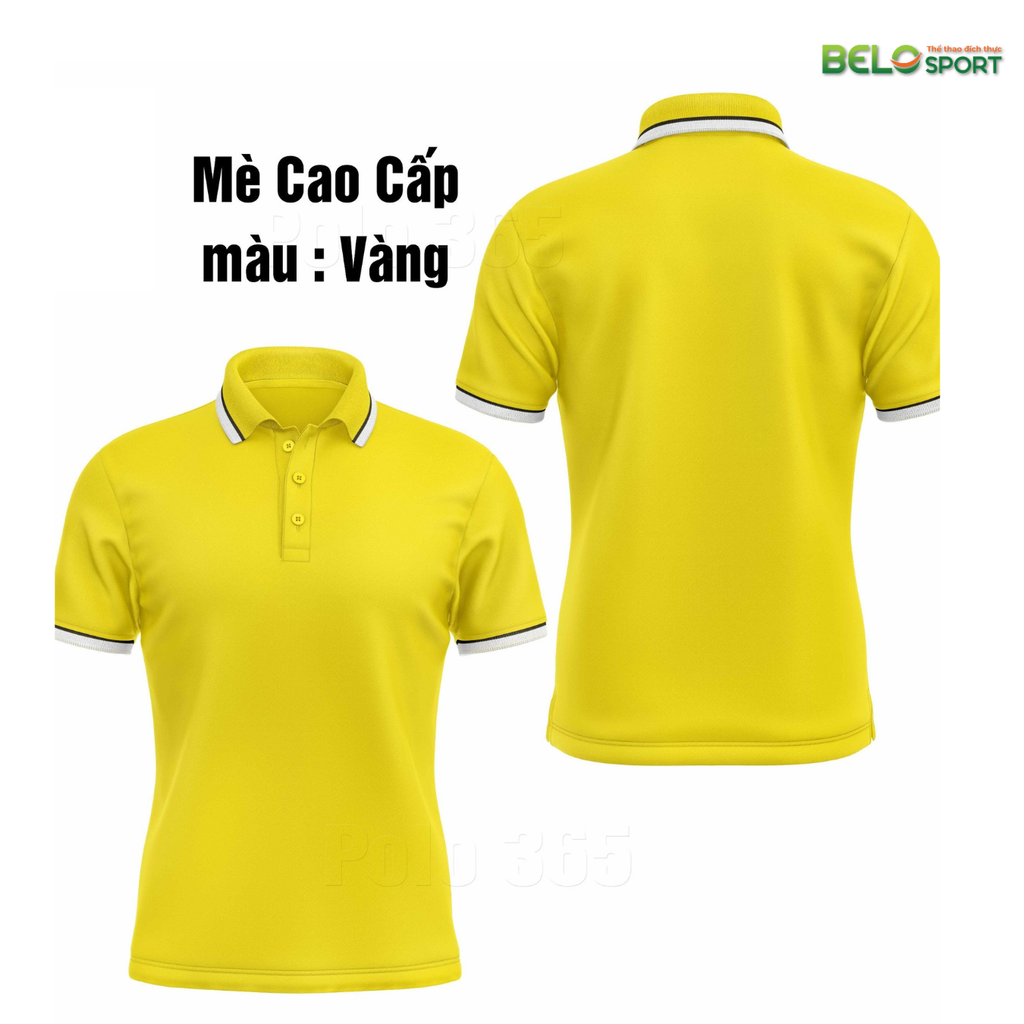 Áo Polo Thời Trang Thể Thao Cổ Bẻ Vải Mẻ Cao Cấp