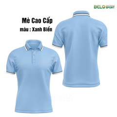 Áo Polo Thời Trang Thể Thao Cổ Bẻ Vải Mẻ Cao Cấp