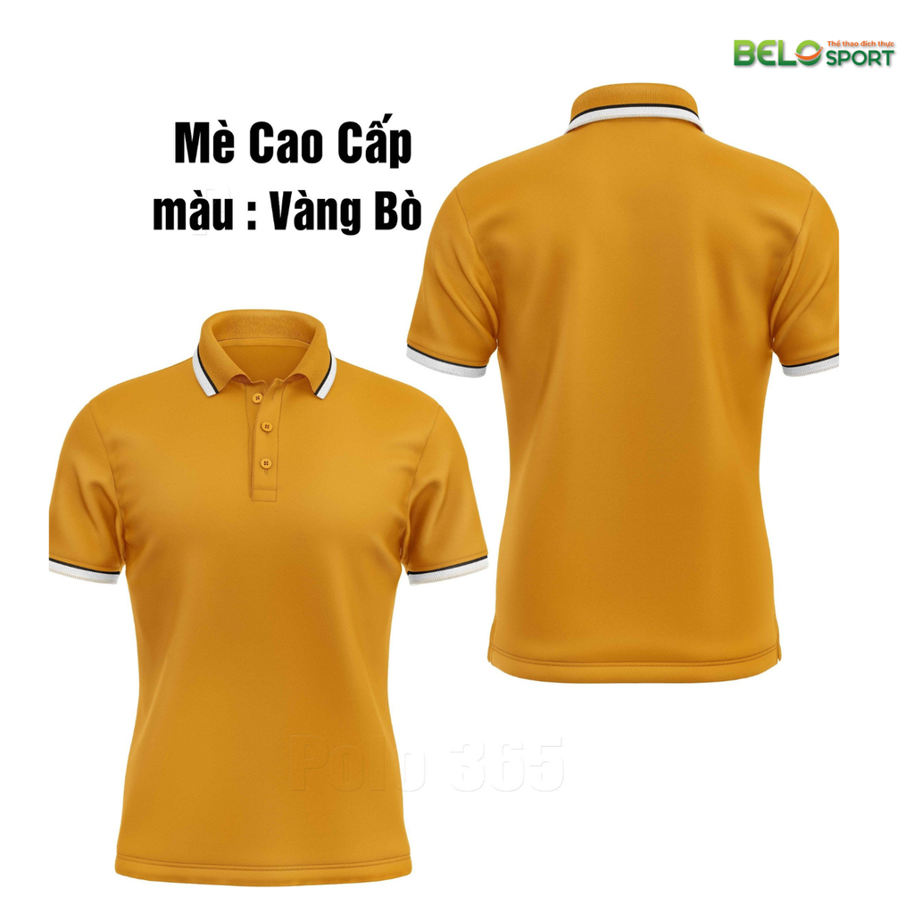 Áo Polo Thời Trang Thể Thao Cổ Bẻ Vải Mẻ Cao Cấp