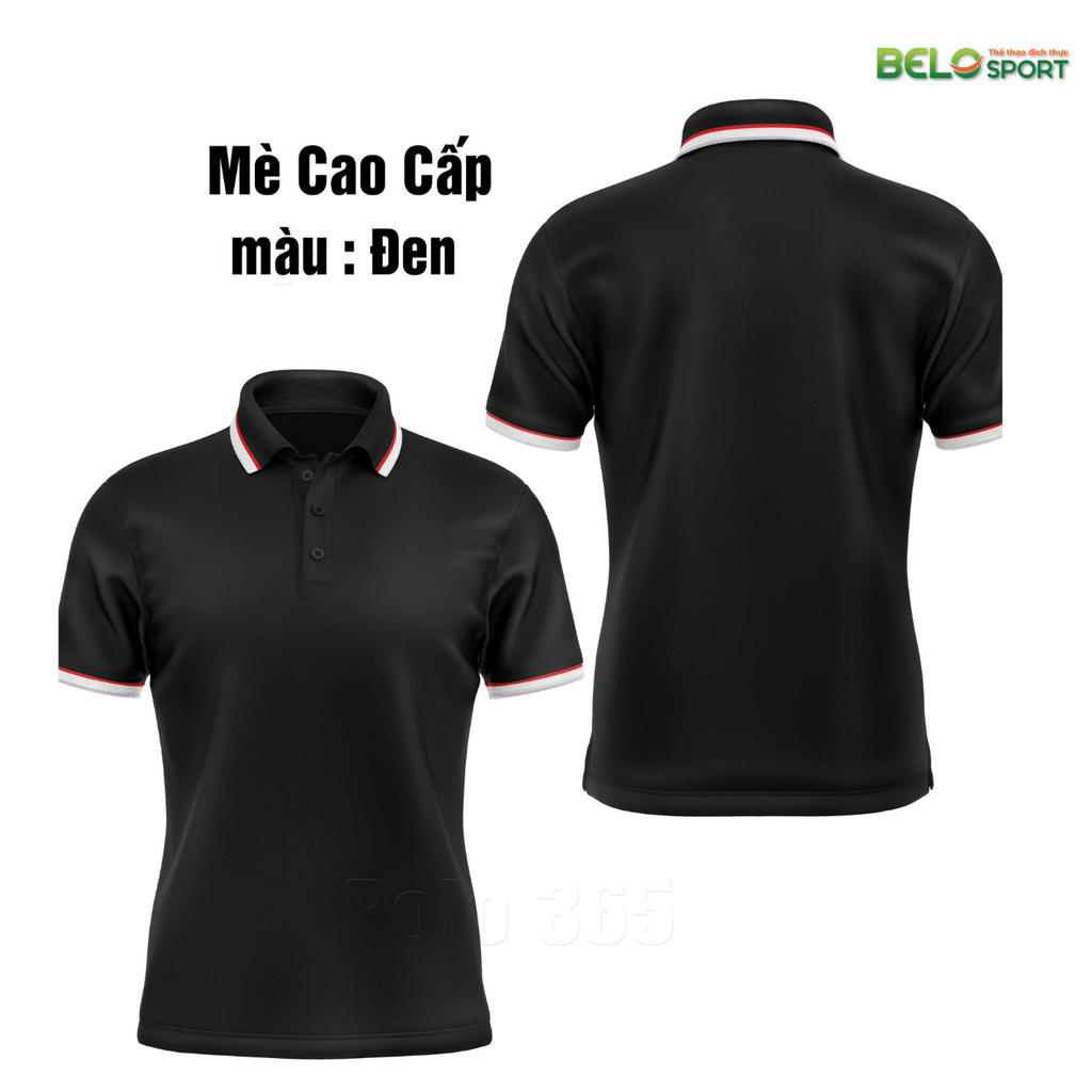 Áo Polo Thời Trang Thể Thao Cổ Bẻ Vải Mẻ Cao Cấp