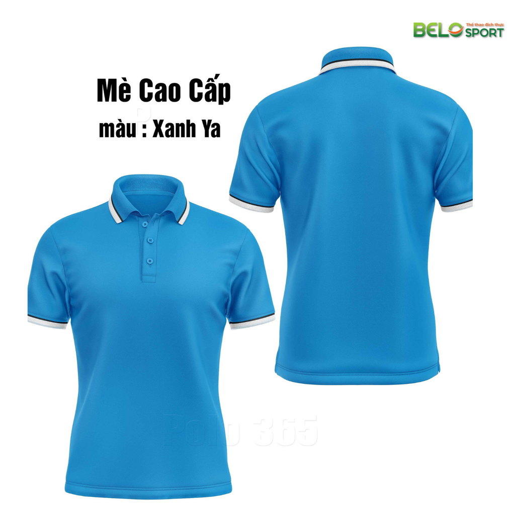 Áo Polo Thời Trang Thể Thao Cổ Bẻ Vải Mẻ Cao Cấp